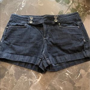 White House Black Market Jean Shorts